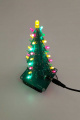 Ordinary LED christmas tree in action